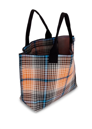 Knit easy shopper medium Mandarin Orange C2080045 Ganni 